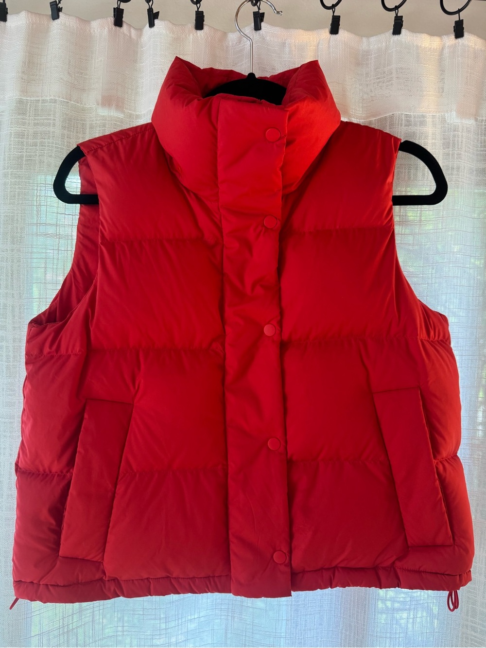lululemon athletica Red Puffer Vest - Sleeveless Insulated Layer